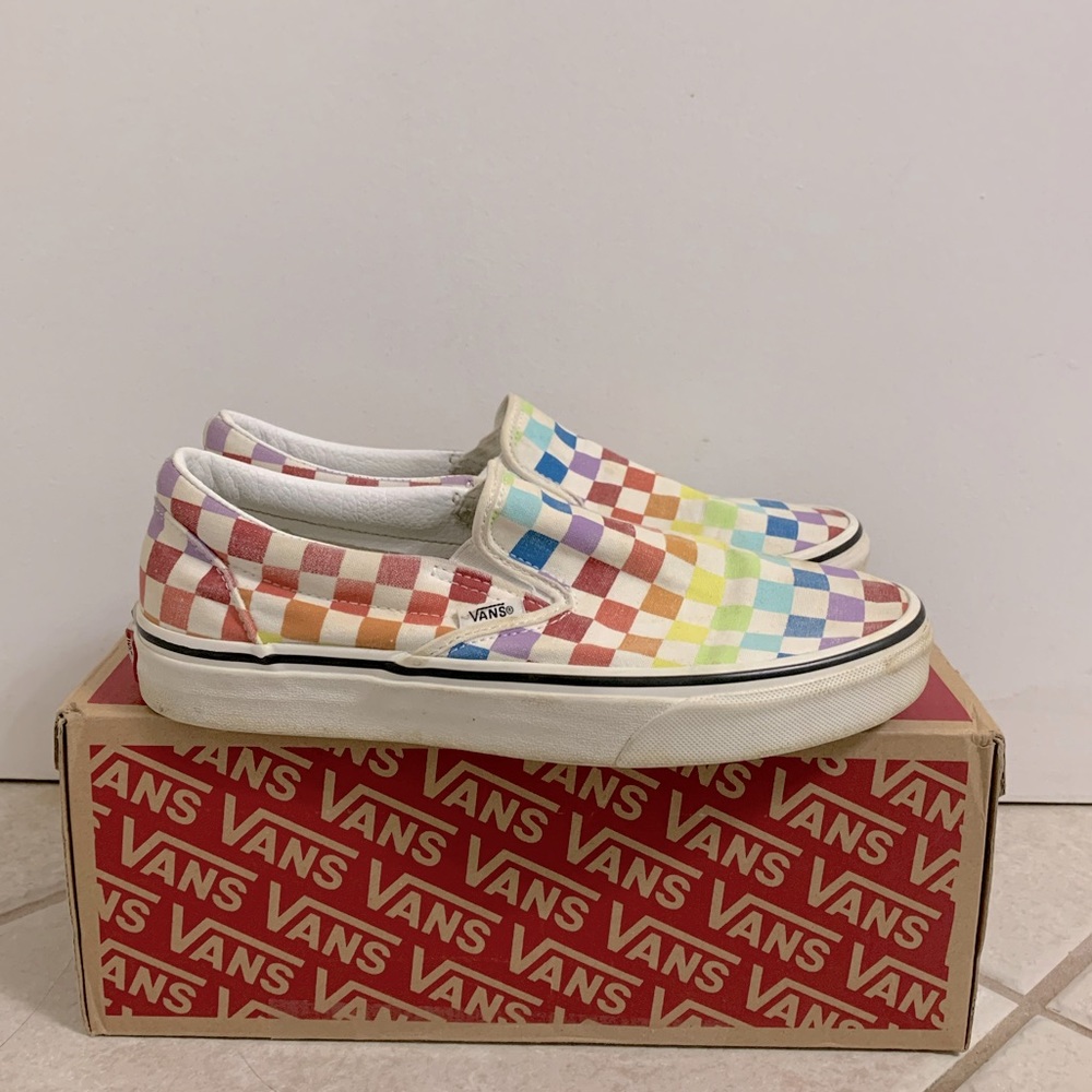 Rainbow Vans